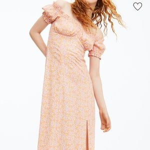 Flora Puff Sleeved Dress